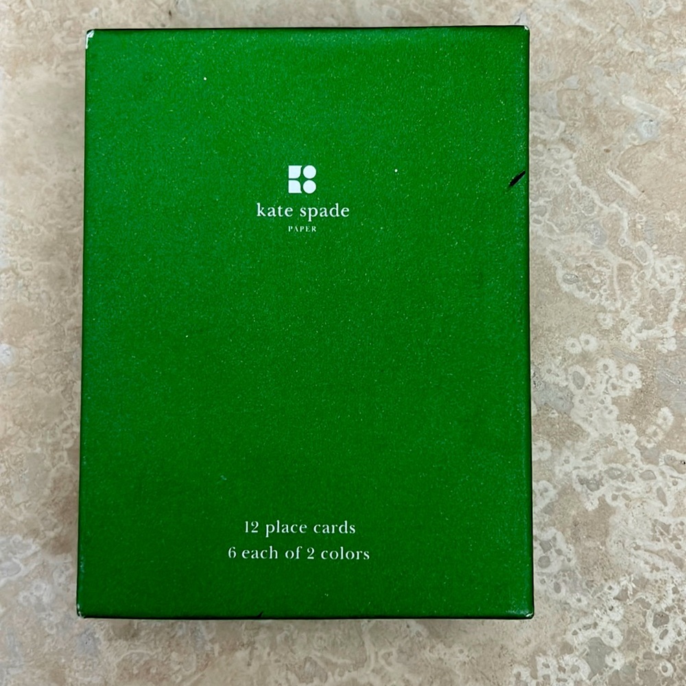 Kate Spade Place Cards